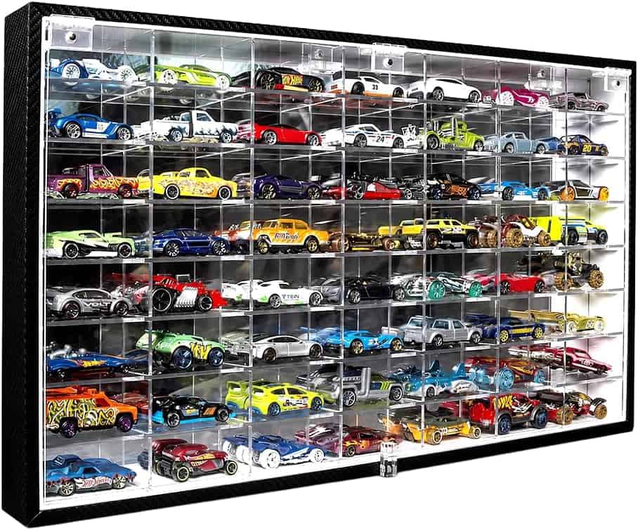 acrylic hanging diecast display case