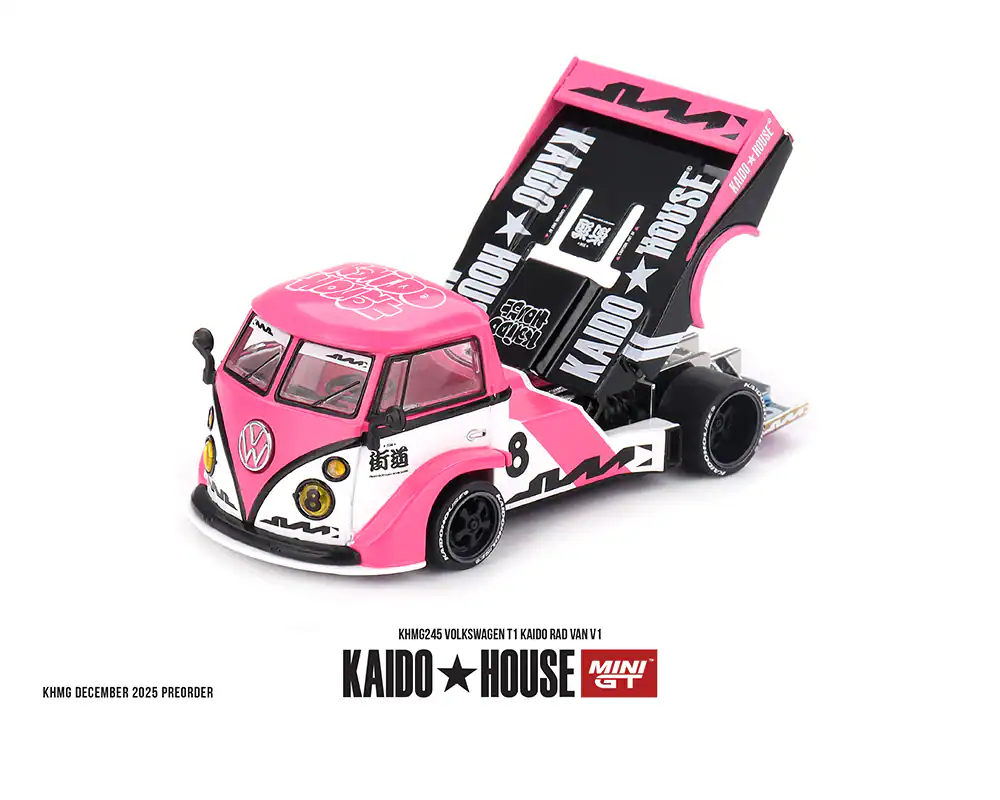 kaido house vw t1 pink